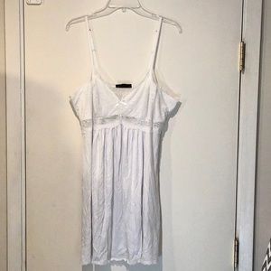 inc International Concepts Intimates 1x perfect condition white sexy night gown